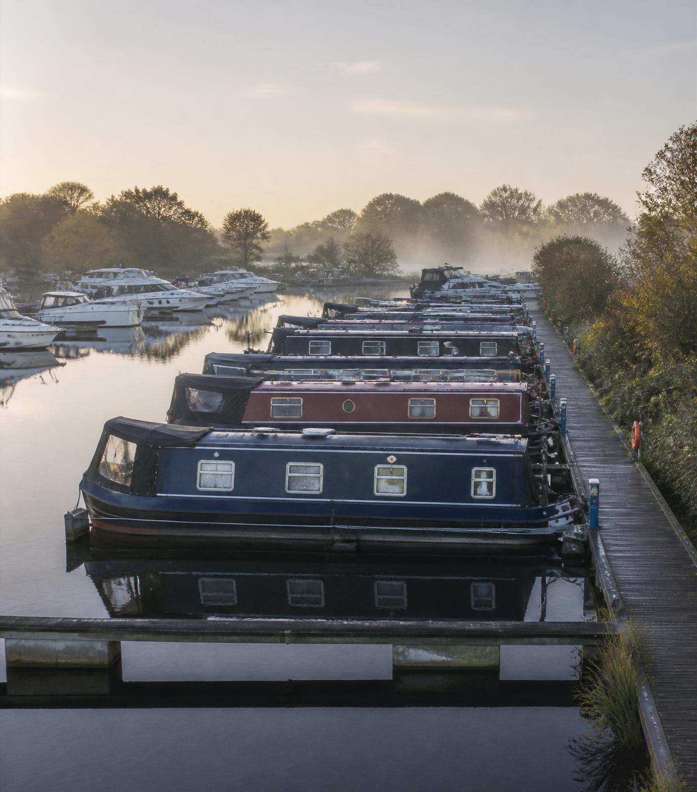 Professional vessel delivery on inland waterway